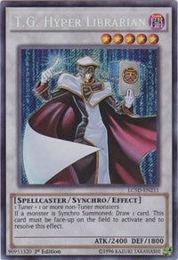 T.G. Hyper Librarian [LC5D-EN211] Secret Rare | Good Games Morley