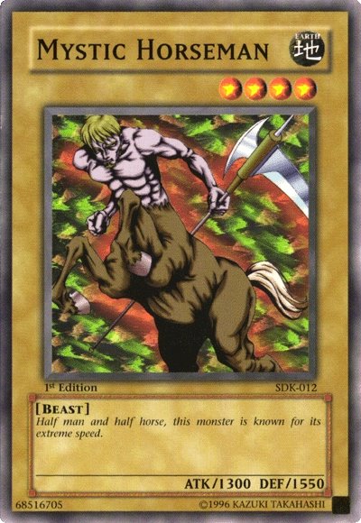 Mystic Horseman [SDK-012] Common | Good Games Morley