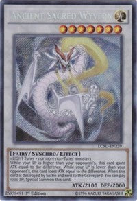 Ancient Sacred Wyvern [LC5D-EN239] Secret Rare | Good Games Morley