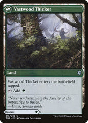 Vastwood Fortification // Vastwood Thicket [Zendikar Rising] | Good Games Morley