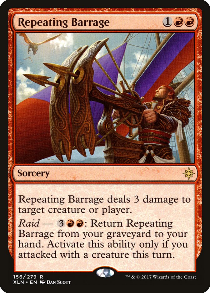 Repeating Barrage [Ixalan] | Good Games Morley