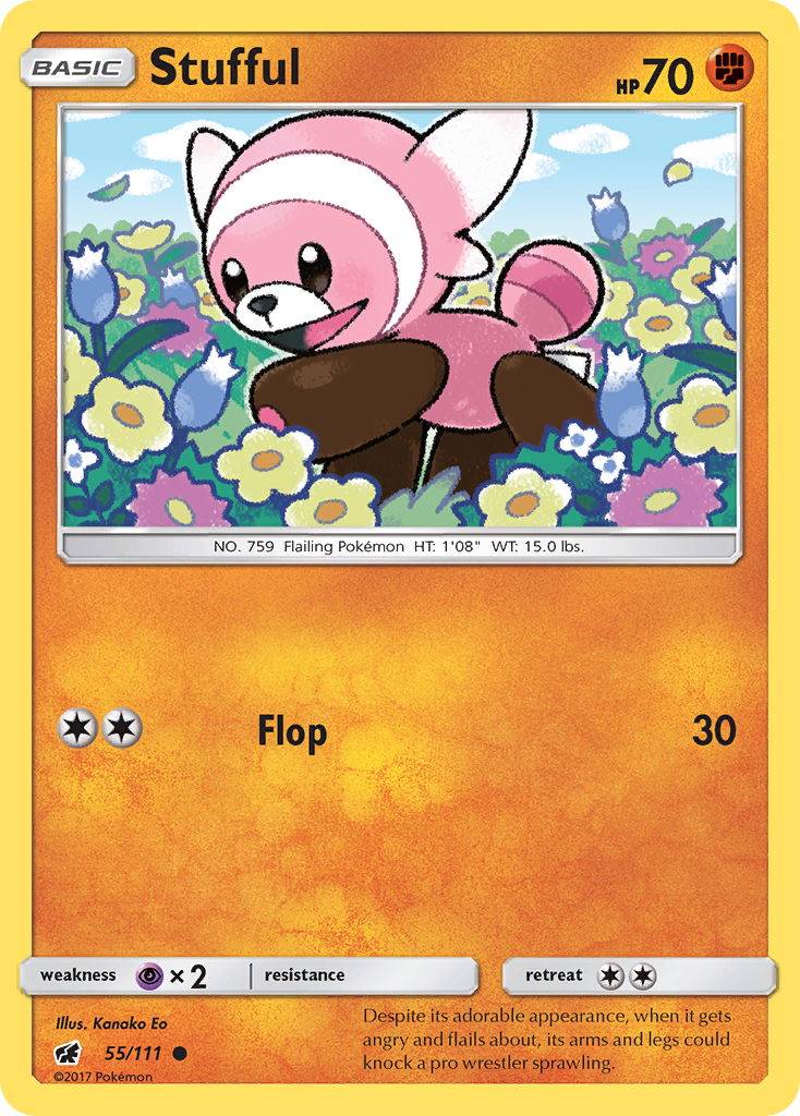 Stufful (55/111) [Sun & Moon: Crimson Invasion] | Good Games Morley