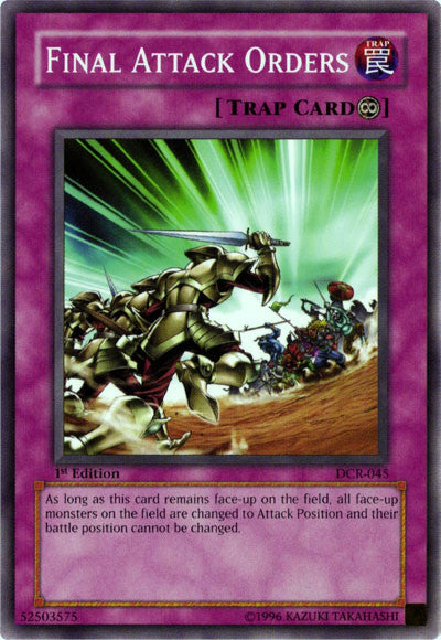 Final Attack Orders [DCR-045] Common | Good Games Morley