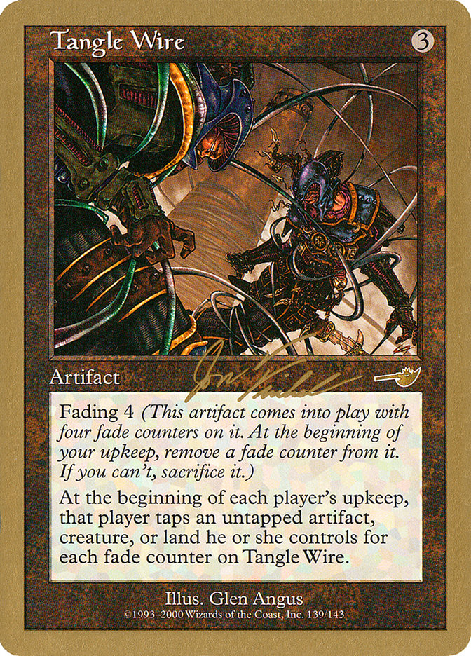 Tangle Wire (Jon Finkel) [World Championship Decks 2000] | Good Games Morley