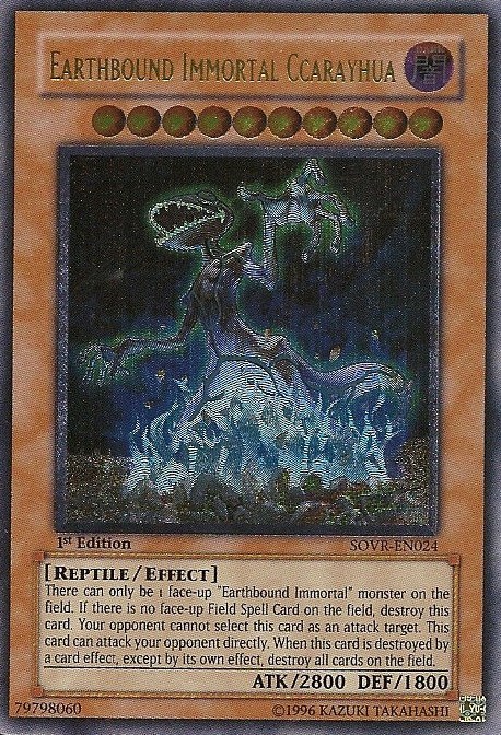 Earthbound Immortal Ccarayhua [SOVR-EN024] Ultimate Rare | Good Games Morley