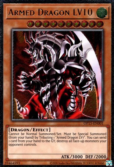 Armed Dragon LV10 [OP15-EN001] Ultimate Rare | Good Games Morley