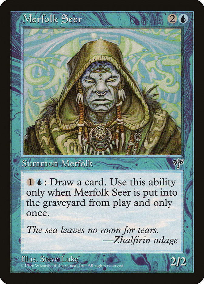 Merfolk Seer [Mirage] | Good Games Morley