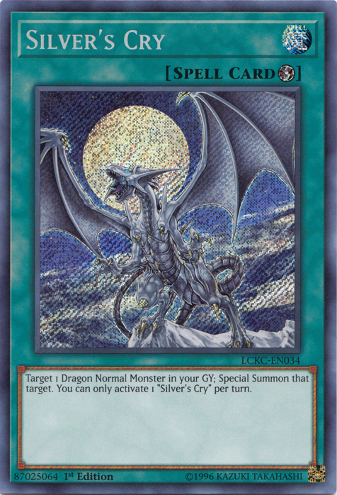Silver's Cry [LCKC-EN034] Secret Rare | Good Games Morley