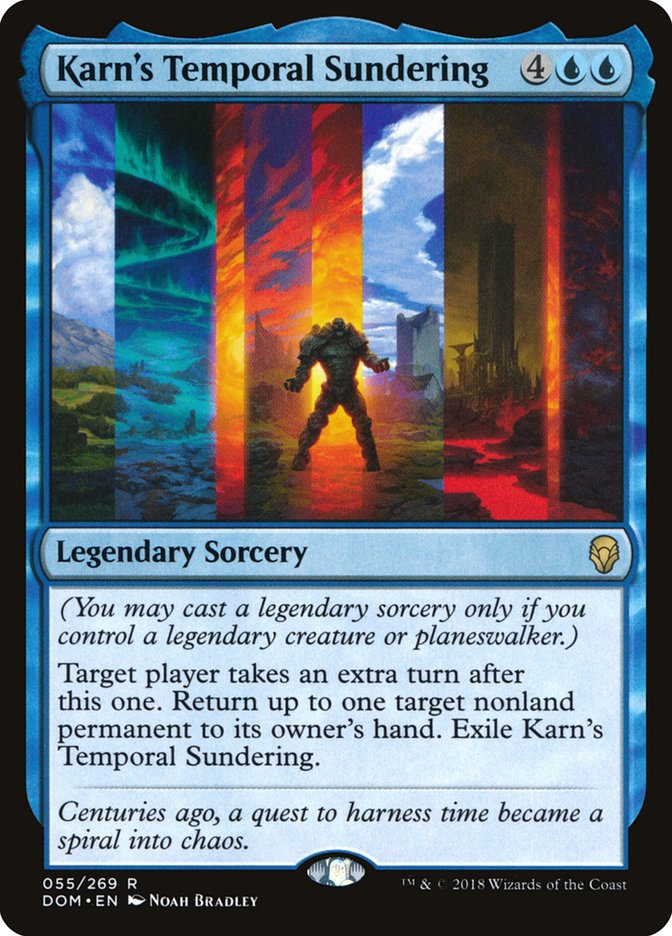 Karn's Temporal Sundering [Dominaria] | Good Games Morley