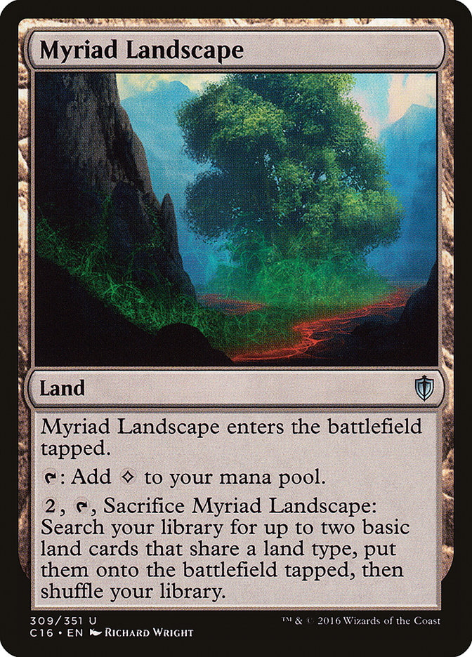 Myriad Landscape [Commander 2016] | Good Games Morley