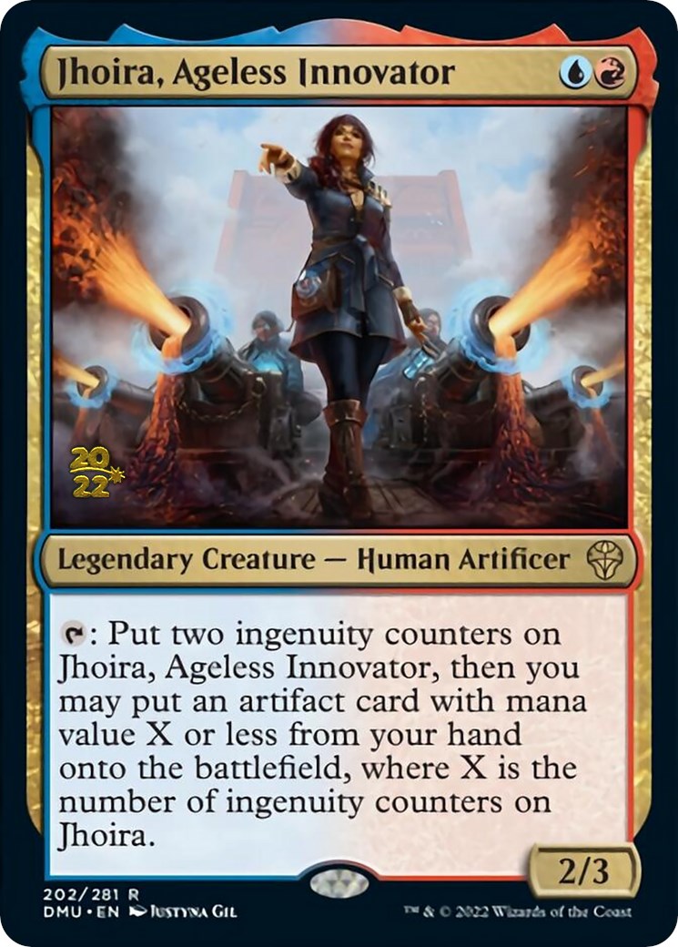 Jhoira, Ageless Innovator [Dominaria United Prerelease Promos] | Good Games Morley