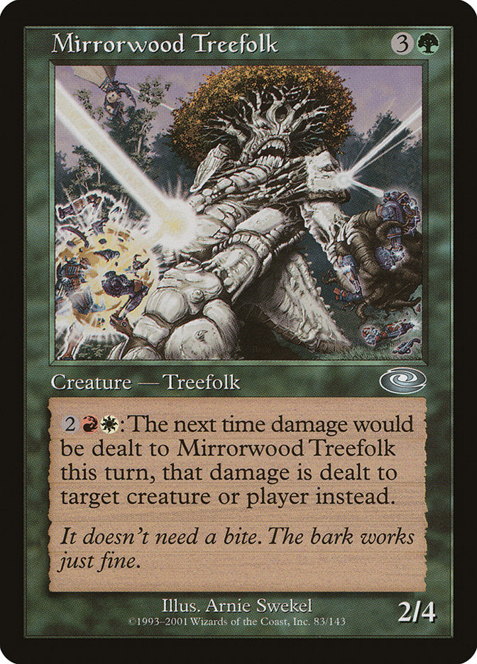 Mirrorwood Treefolk [Planeshift] | Good Games Morley