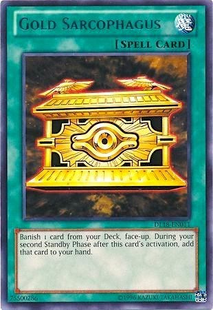 Gold Sarcophagus (Blue) [DL18-EN011] Rare | Good Games Morley