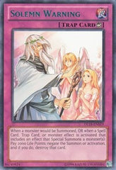 Solemn Warning (Green) [DL18-EN019] Rare | Good Games Morley