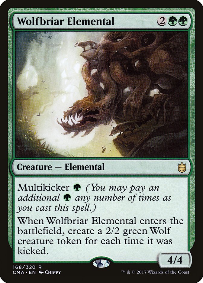 Wolfbriar Elemental [Commander Anthology] | Good Games Morley