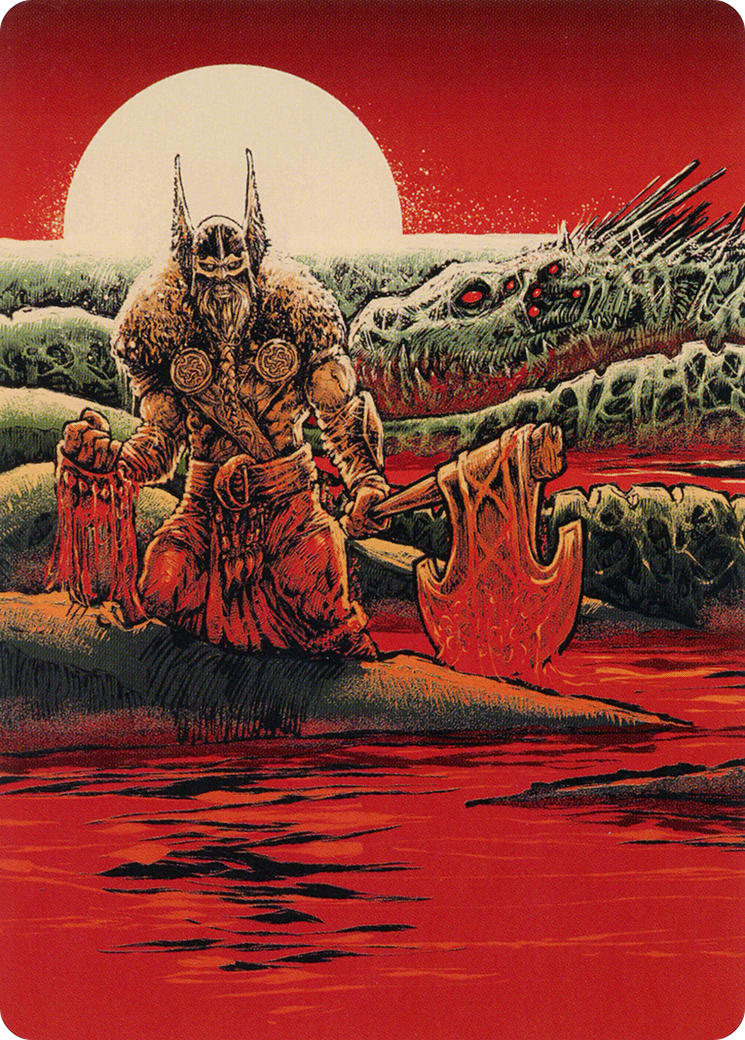 Fynn, the Fangbearer Art Card [March of the Machine Art Series] | Good Games Morley