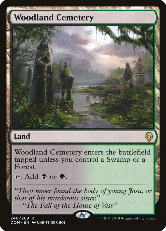 Woodland Cemetery [Dominaria] | Good Games Morley