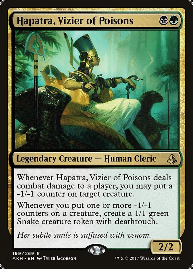 Hapatra, Vizier of Poisons [Amonkhet] | Good Games Morley