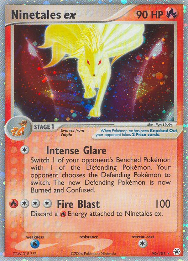 Ninetales ex (96/101) [EX: Hidden Legends] | Good Games Morley