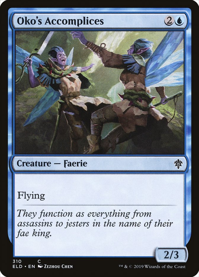 Oko's Accomplices [Throne of Eldraine] | Good Games Morley