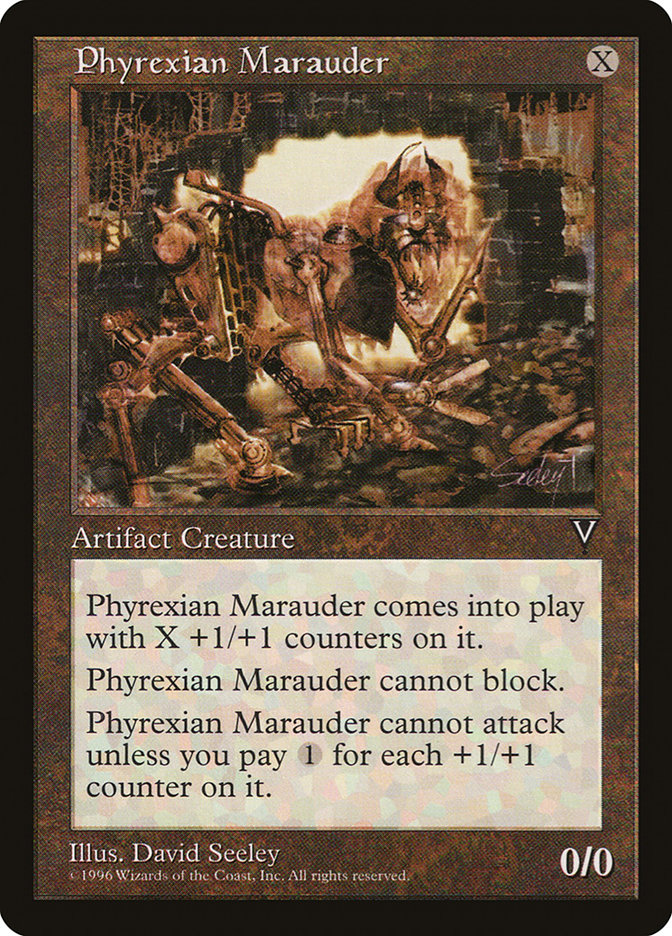 Phyrexian Marauder [Visions] | Good Games Morley