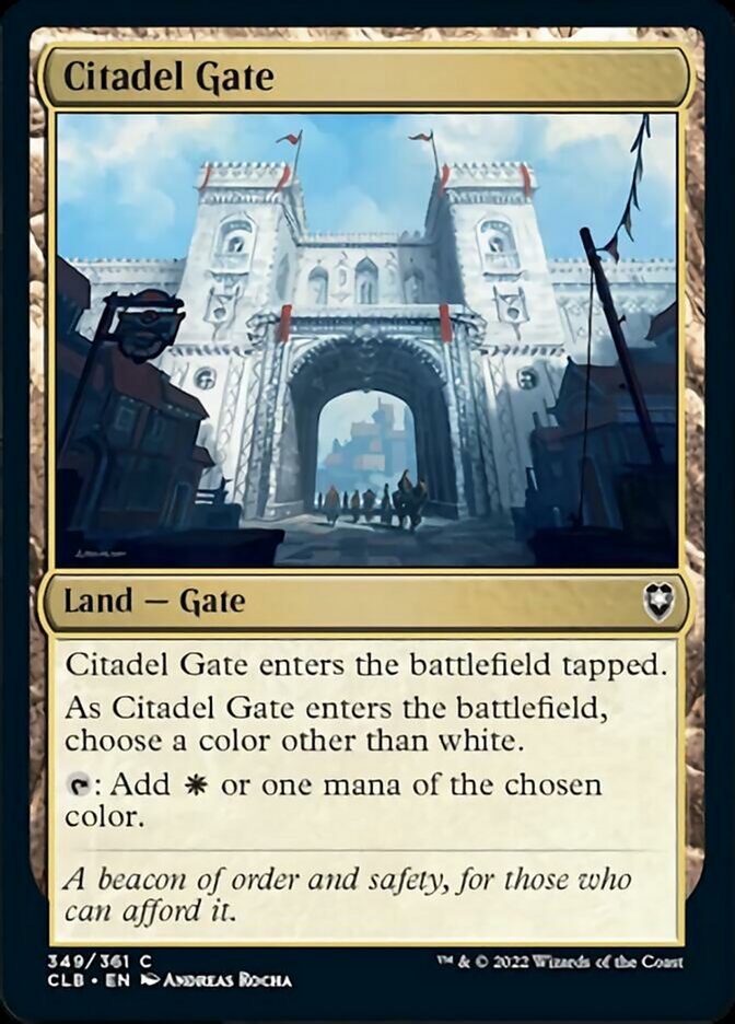 Citadel Gate [Commander Legends: Battle for Baldur's Gate] | Good Games Morley