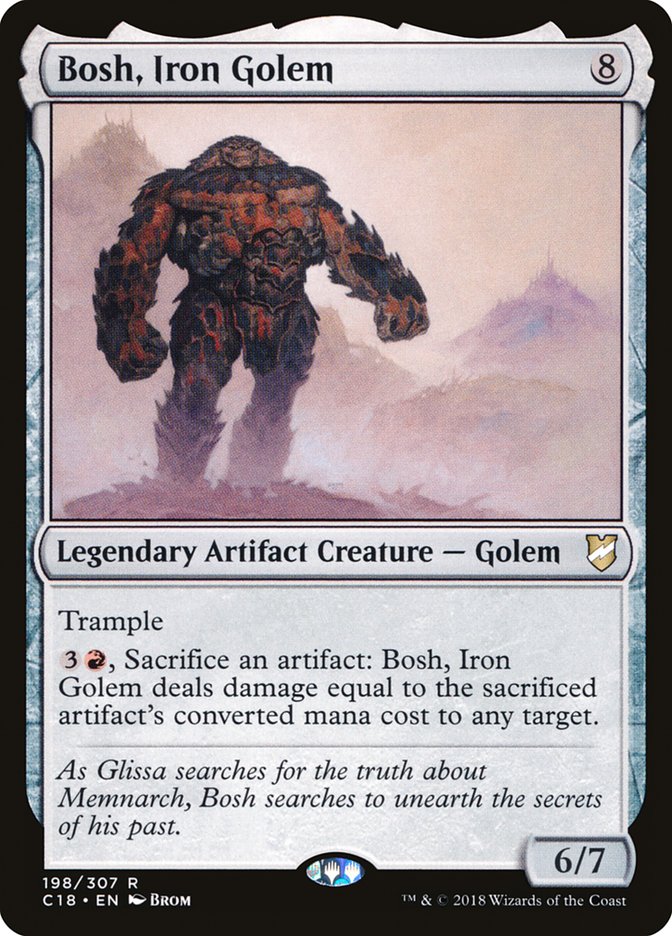 Bosh, Iron Golem [Commander 2018] | Good Games Morley