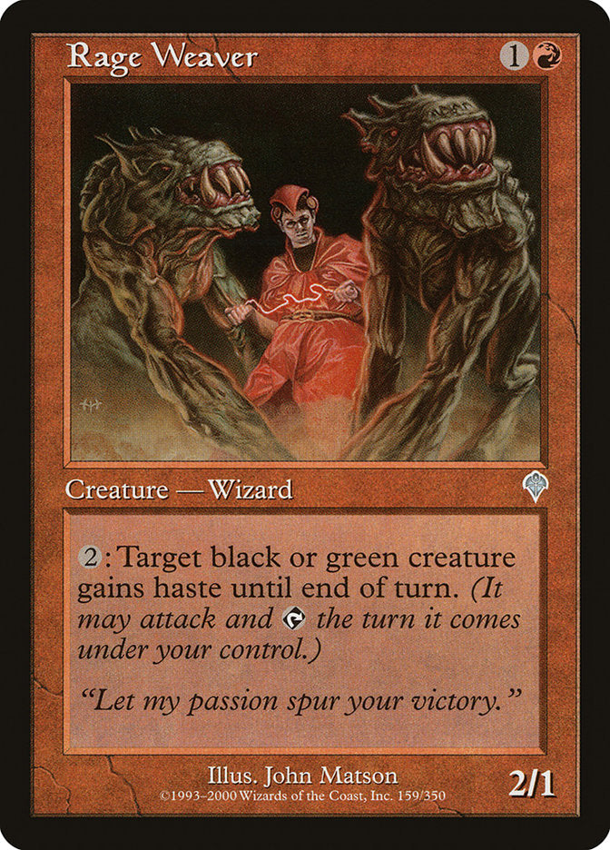 Rage Weaver [Invasion] | Good Games Morley