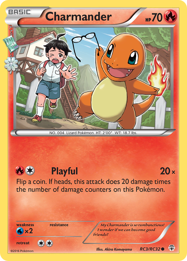 Charmander (RC3/RC32) [XY: Generations] | Good Games Morley
