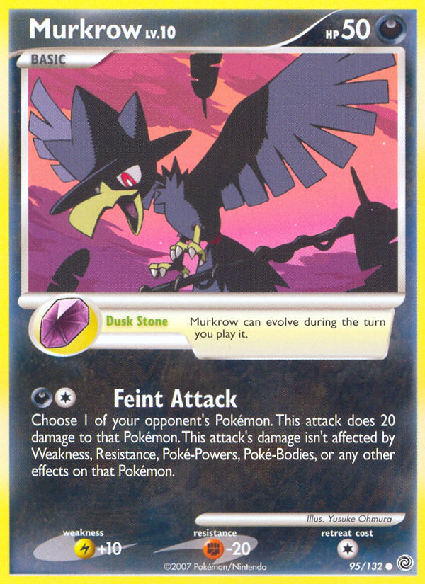 Murkrow (95/132) [Diamond & Pearl: Secret Wonders] | Good Games Morley
