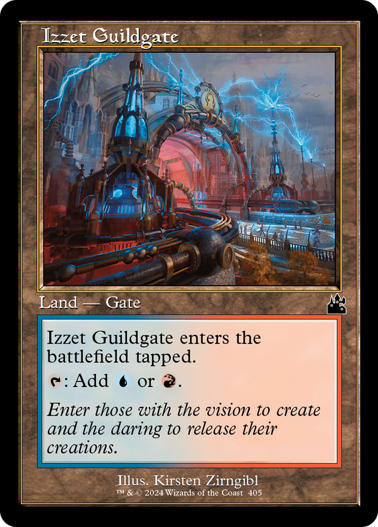 Izzet Guildgate (Retro Frame) [Ravnica Remastered] | Good Games Morley