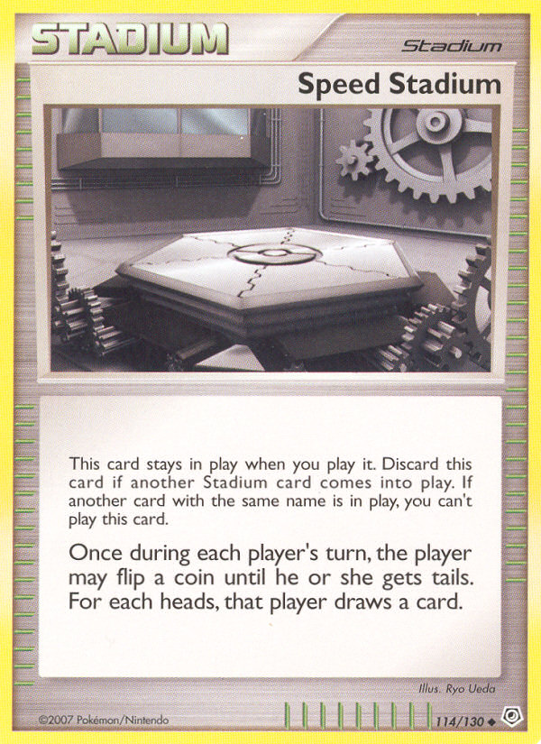 Speed Stadium (114/130) [Diamond & Pearl: Base Set] | Good Games Morley