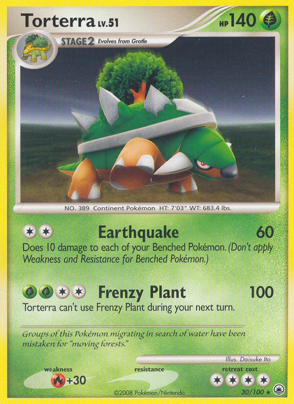 Torterra (30/100) [Diamond & Pearl: Majestic Dawn] | Good Games Morley