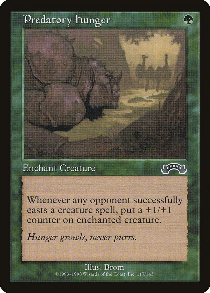 Predatory Hunger [Exodus] | Good Games Morley
