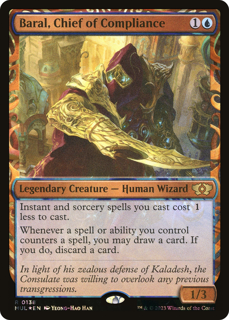 Baral, Chief of Compliance (Halo Foil) [Multiverse Legends] | Good Games Morley