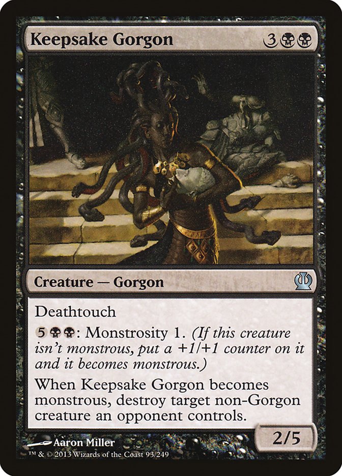 Keepsake Gorgon [Theros] | Good Games Morley