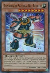 Superheavy Samurai Big Benkei [AP06-EN007] Super Rare | Good Games Morley