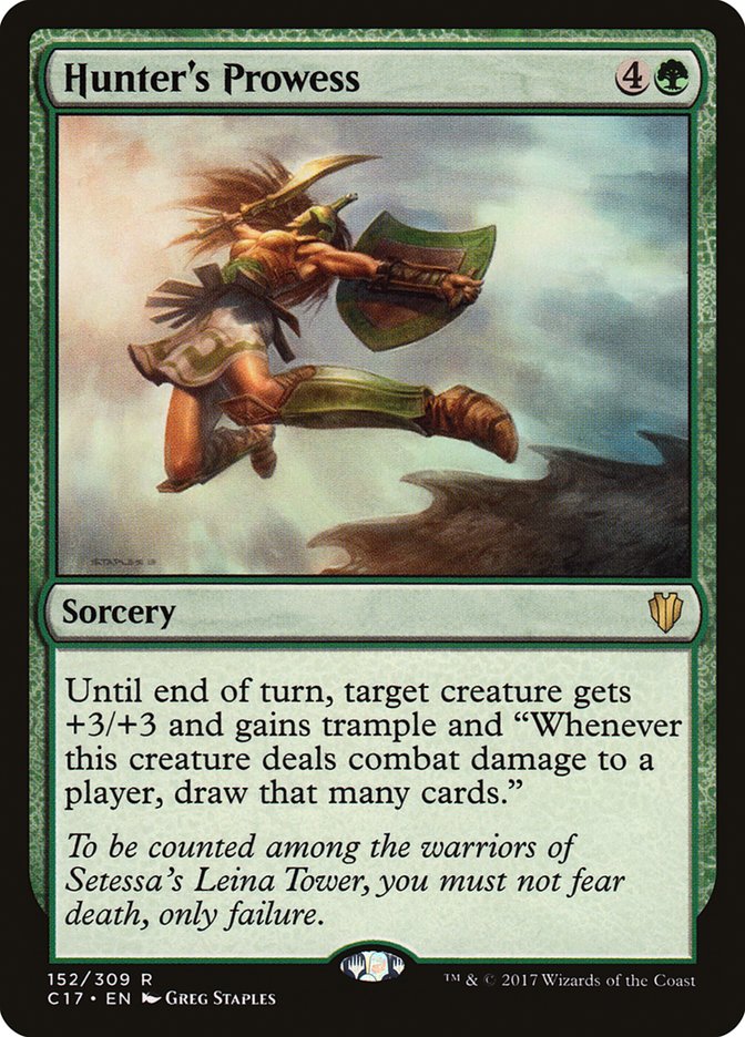 Hunter's Prowess [Commander 2017] | Good Games Morley
