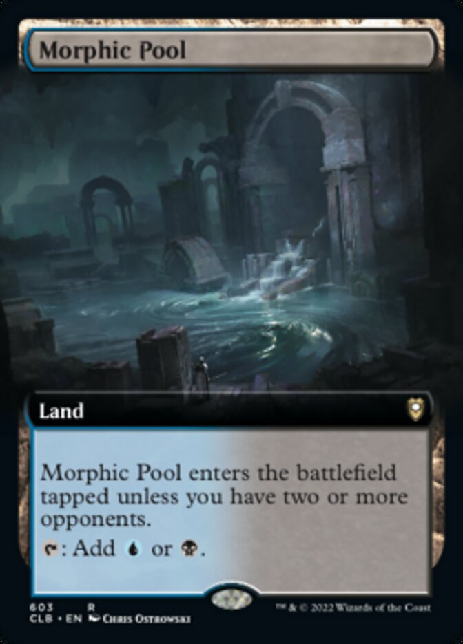 Morphic Pool (Extended Art) [Commander Legends: Battle for Baldur's Gate] | Good Games Morley