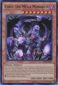 Caius the Mega Monarch [SECE-EN035] Ultra Rare | Good Games Morley
