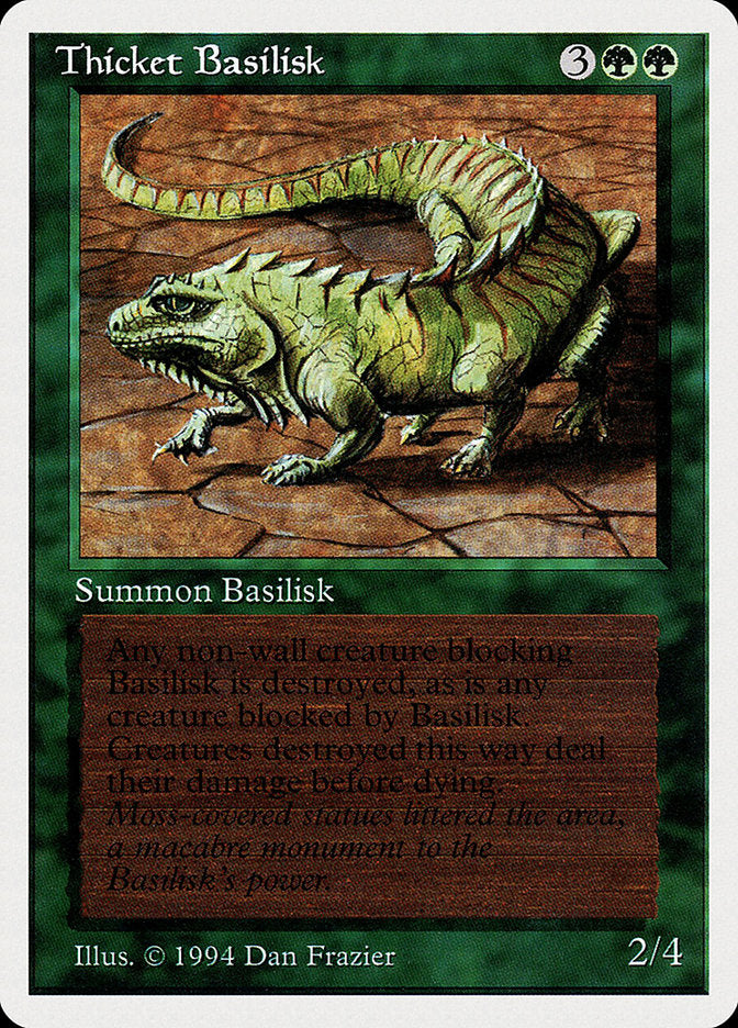 Thicket Basilisk [Summer Magic / Edgar] | Good Games Morley