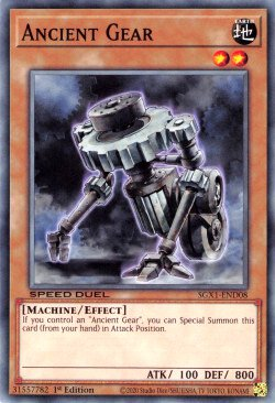 Ancient Gear [SGX1-END08] Common | Good Games Morley