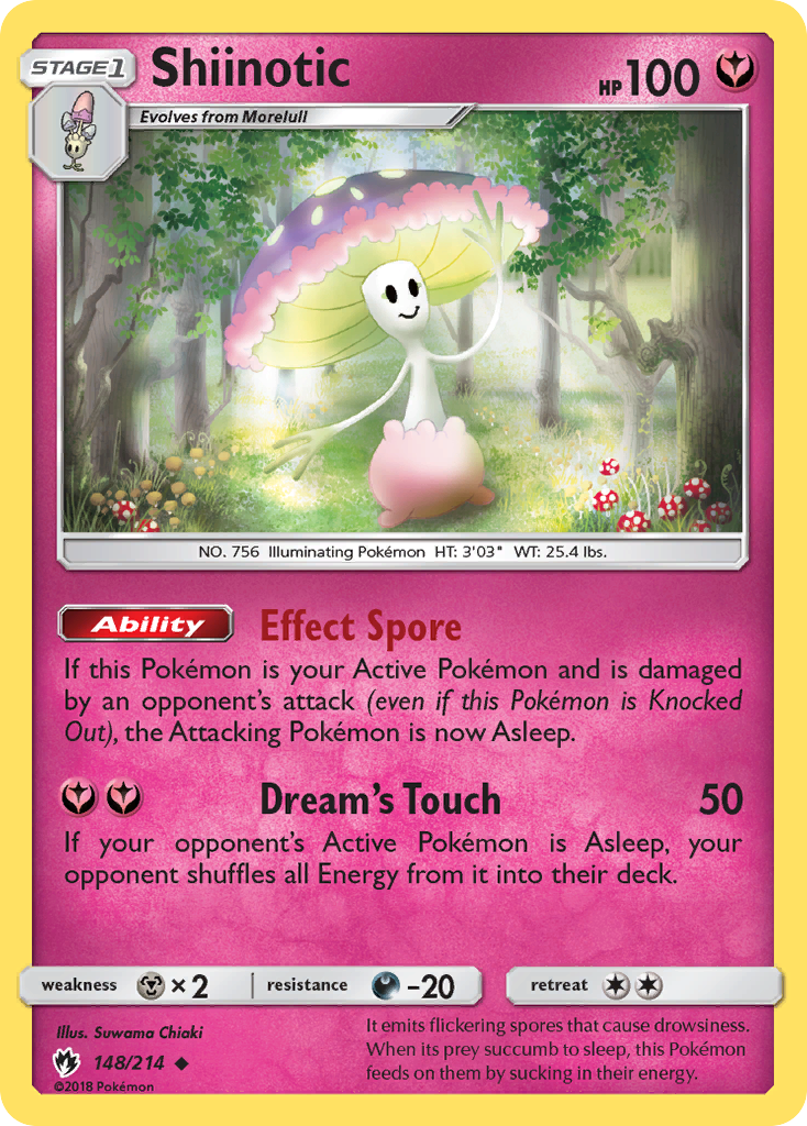 Shiinotic (148/214) [Sun & Moon: Lost Thunder] | Good Games Morley
