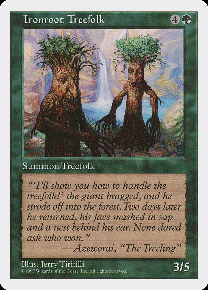 Ironroot Treefolk [Fifth Edition] | Good Games Morley