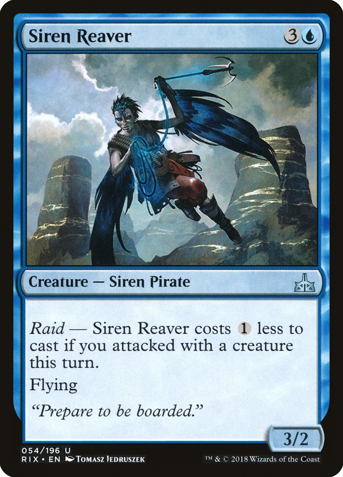 Siren Reaver [Rivals of Ixalan] | Good Games Morley