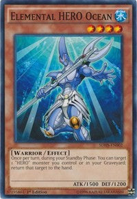 Elemental HERO Ocean [SDHS-EN002] Common | Good Games Morley