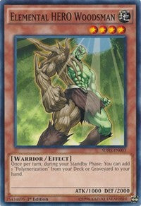 Elemental HERO Woodsman [SDHS-EN003] Common | Good Games Morley