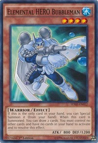 Elemental HERO Bubbleman [SDHS-EN012] Common | Good Games Morley