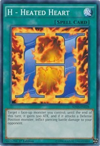 H - Heated Heart [SDHS-EN028] Common | Good Games Morley