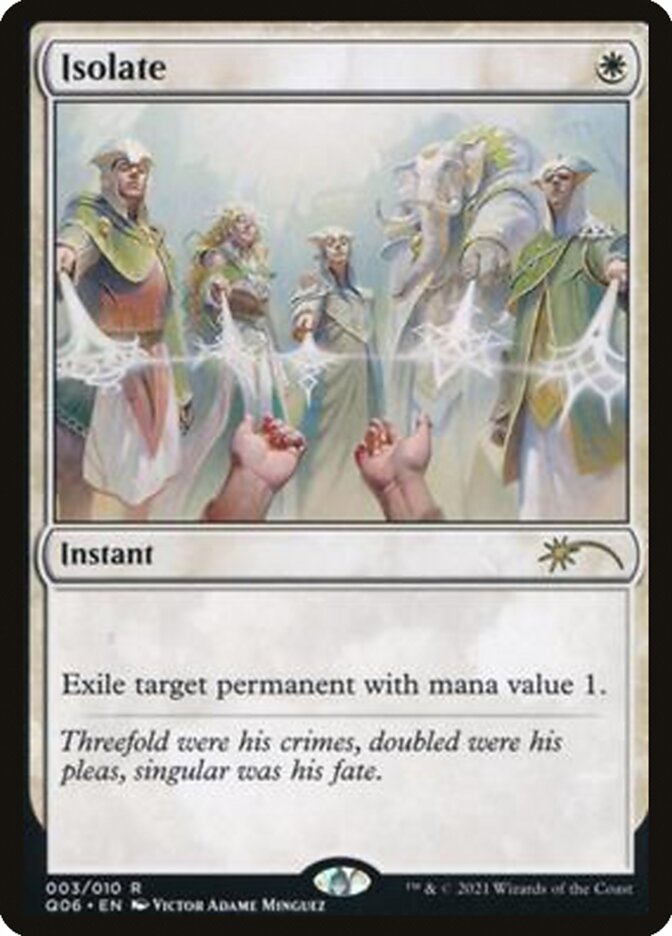 Isolate [Pioneer Challenger Decks 2021] | Good Games Morley